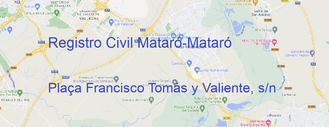 Oficina Registro Civil Mataró Mataró