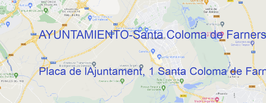 Oficina AYUNTAMIENTO Santa Coloma de Farners