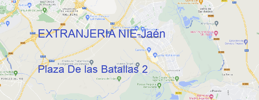 Oficina EXTRANJERIA NIE Jaén