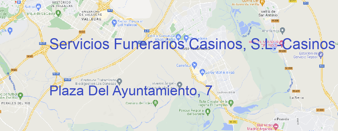 Tienda Servicios Funerarios Casinos, S.L. Casinos