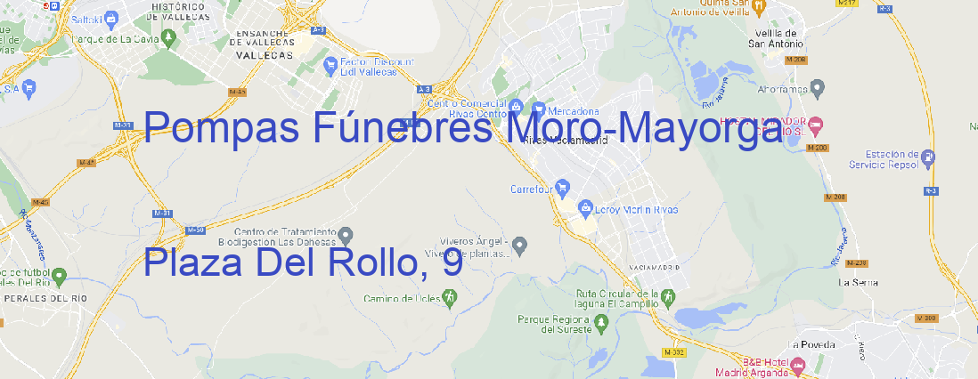 Tienda Pompas Fúnebres Moro Mayorga