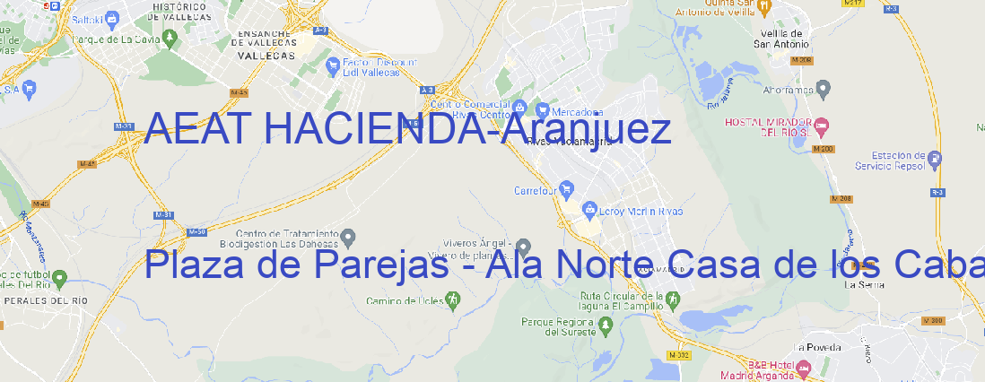Oficina AEAT HACIENDA Aranjuez