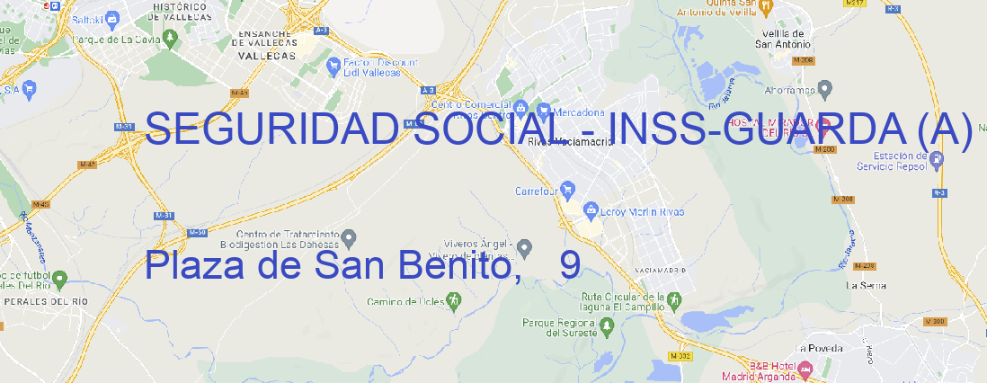 Oficina SEGURIDAD SOCIAL - INSS GUARDA (A)