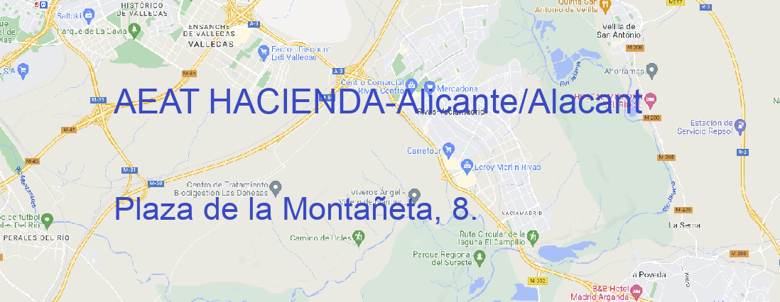 Oficina AEAT HACIENDA Alicante/Alacant