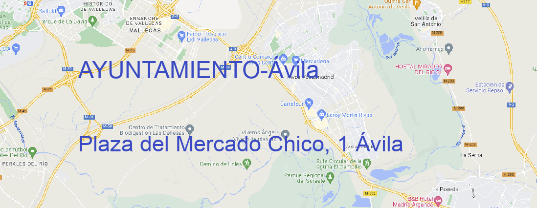 Oficina AYUNTAMIENTO Ávila