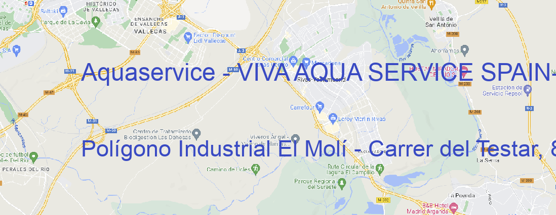 Oficina Aquaservice - VIVA AQUA SERVICE SPAIN PATERNA