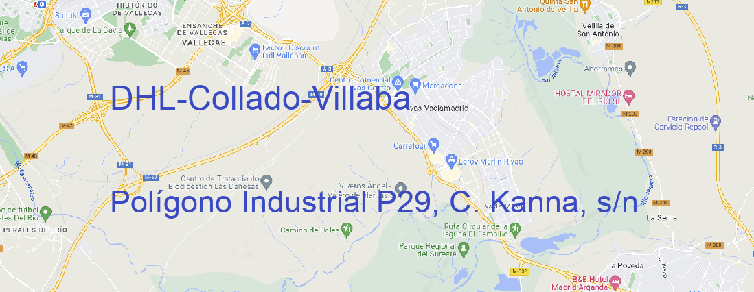Oficina DHL Collado-Villaba