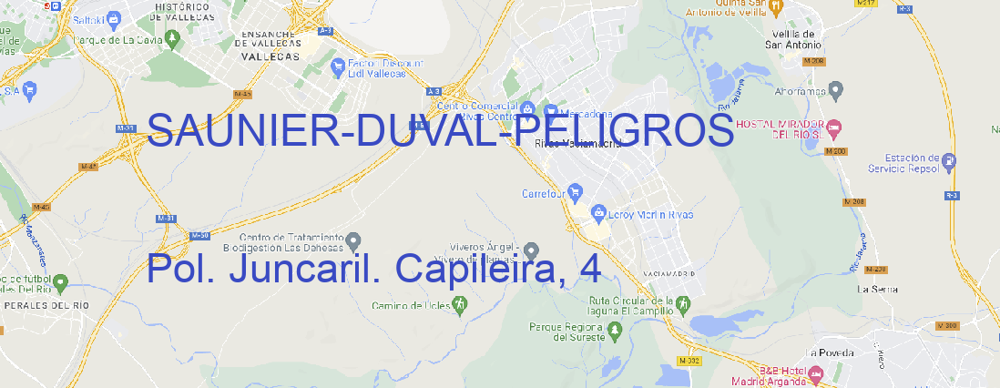 Oficina SAUNIER-DUVAL PELIGROS