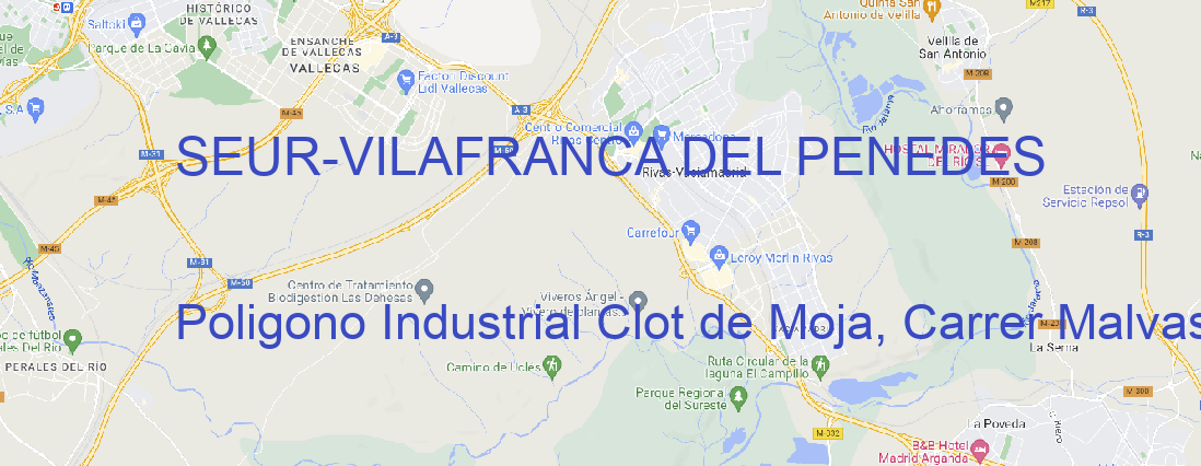 Oficina SEUR VILAFRANCA DEL PENEDES