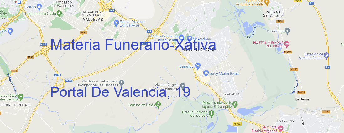 Tienda Materia Funerario Xàtiva