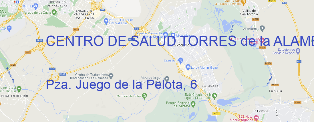 Oficina CENTRO DE SALUD TORRES de la ALAMEDA TORRES DE LA ALAMEDA
