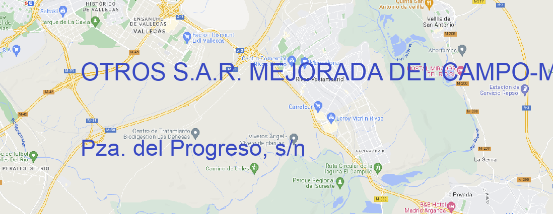 Oficina OTROS S.A.R. MEJORADA DEL CAMPO MEJORADA DEL CAMPO