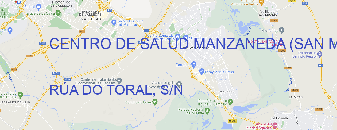 Oficina CENTRO DE SALUD MANZANEDA (SAN MARTIÑO DE ABAIXO) Manzaneda
