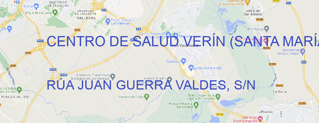 Oficina CENTRO DE SALUD VERÍN (SANTA MARÍA A MAIOR) Verín