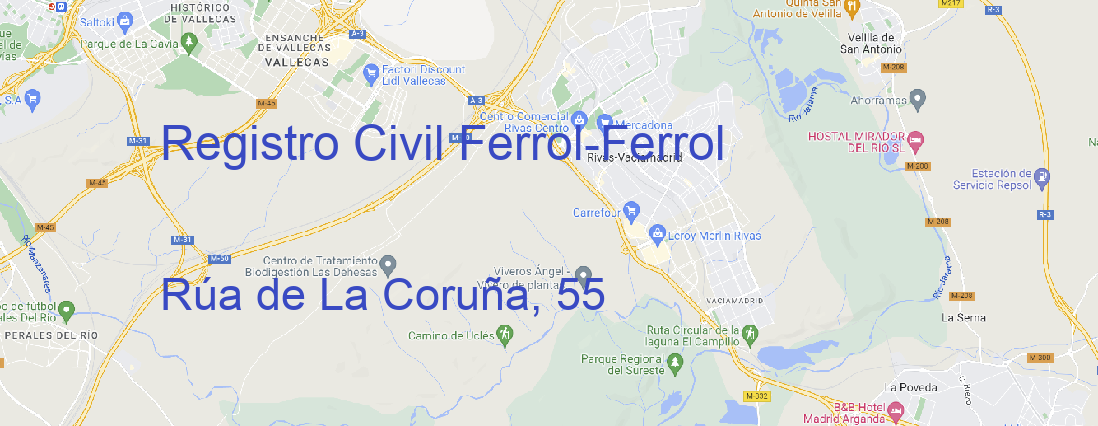 Oficina Registro Civil Ferrol Ferrol