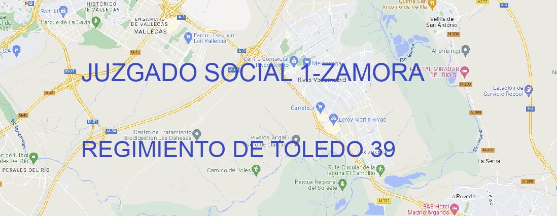 Oficina JUZGADO SOCIAL 1 ZAMORA