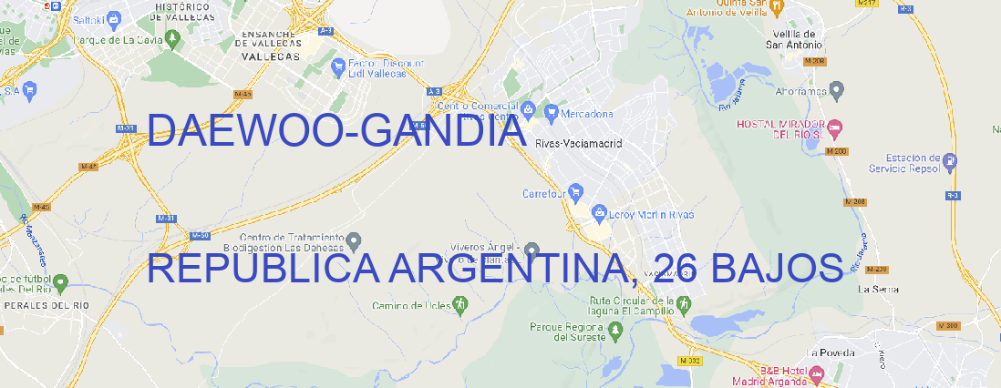 Oficina DAEWOO GANDIA