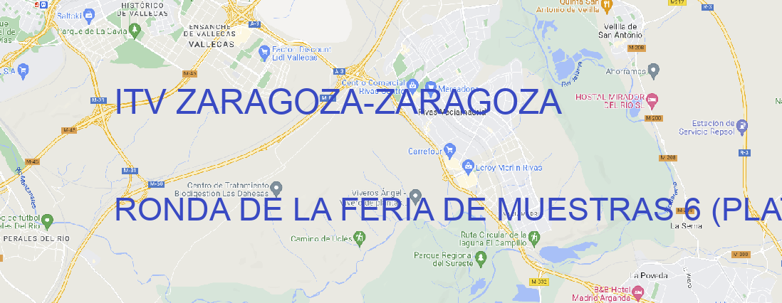 Oficina ITV ZARAGOZA ZARAGOZA