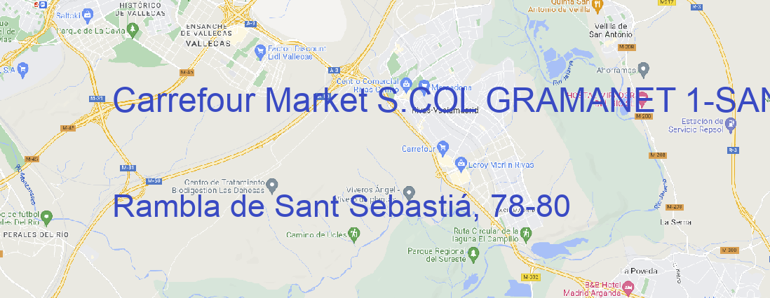 Tienda Carrefour Market S.COL GRAMANET 1 SANTA COLOMA DE GRAMANET