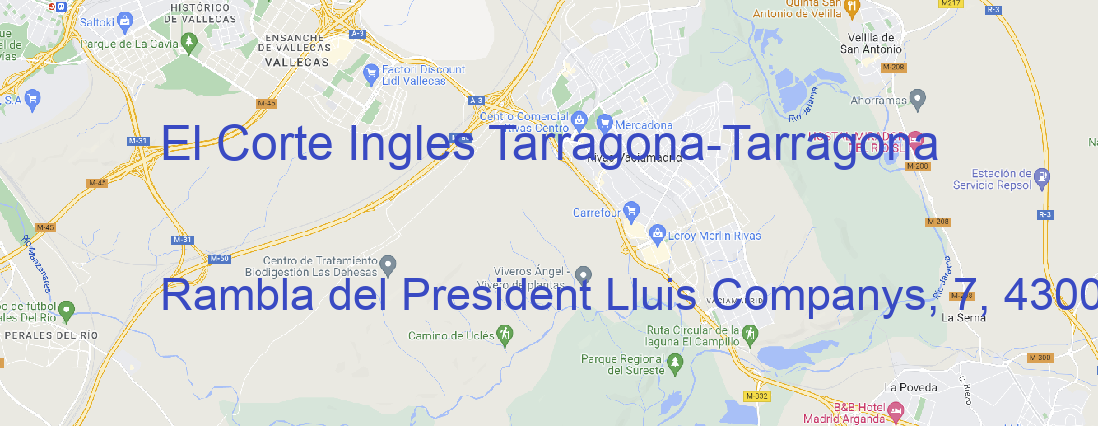 Tienda El Corte Ingles Tarragona Tarragona