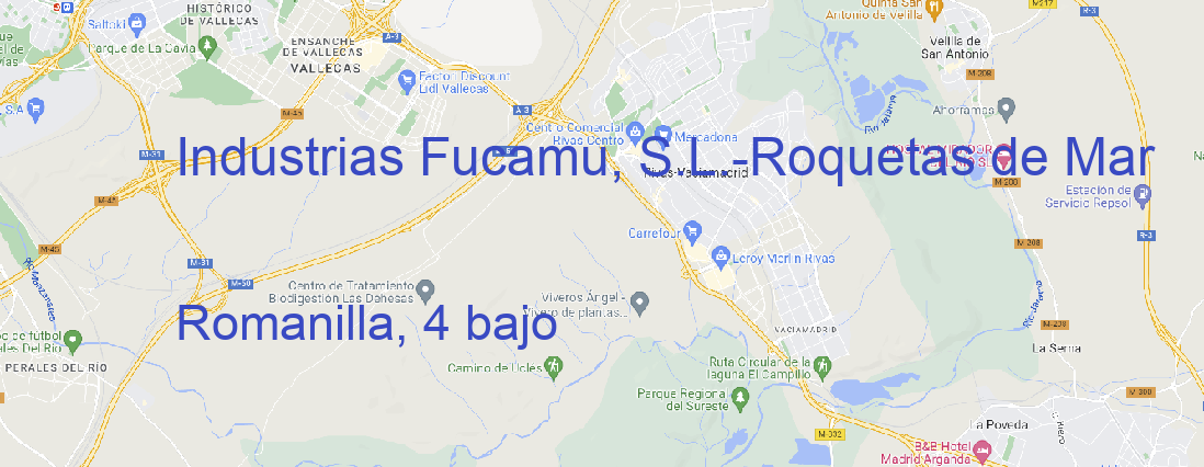 Tienda Industrias Fucamu, S.L. Roquetas de Mar