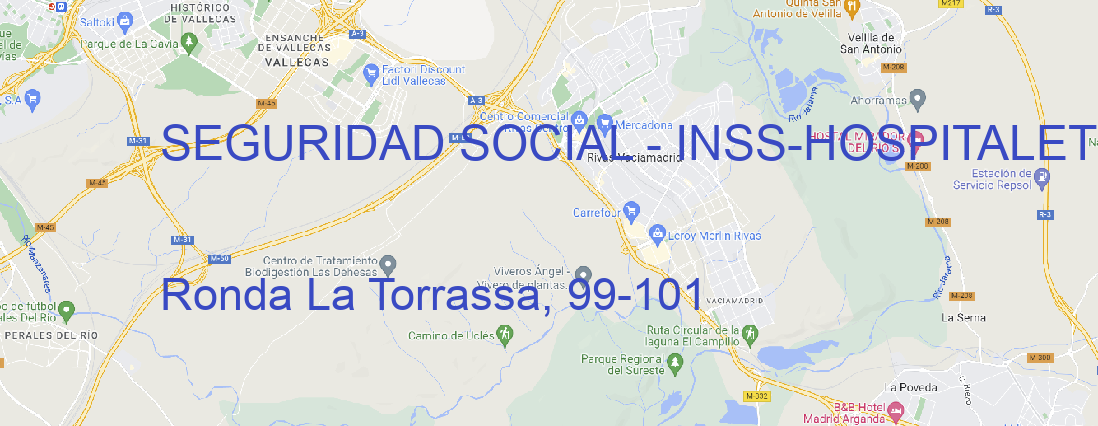 Oficina SEGURIDAD SOCIAL - INSS HOSPITALET DE LLOBREGAT (L')