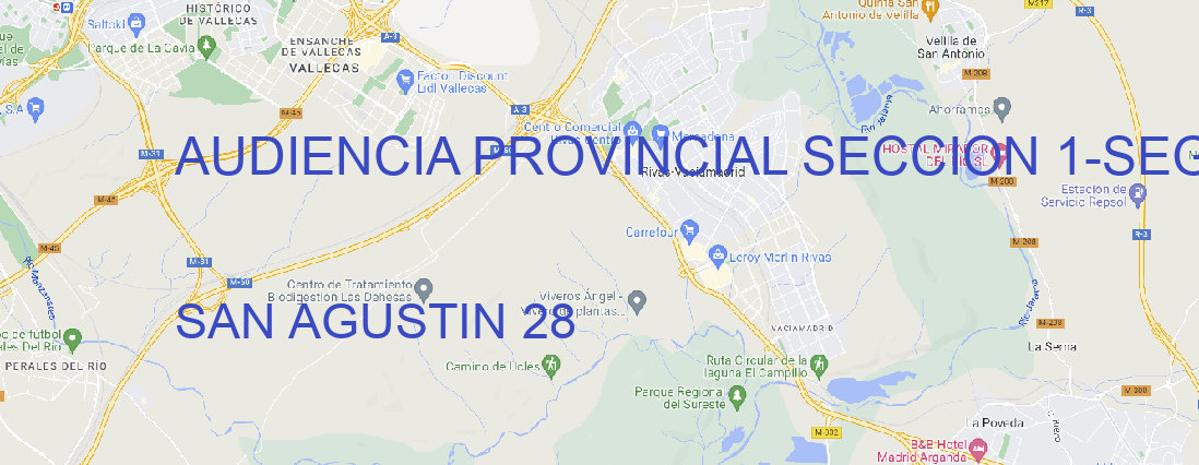 Oficina AUDIENCIA PROVINCIAL SECCION 1 SEGOVIA
