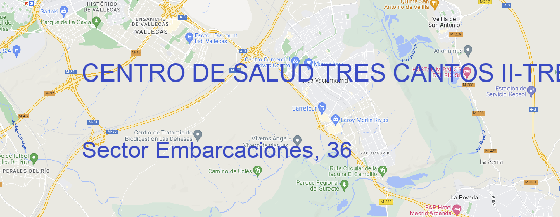 Oficina CENTRO DE SALUD TRES CANTOS II TRES CANTOS