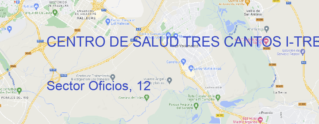 Oficina CENTRO DE SALUD TRES CANTOS I TRES CANTOS
