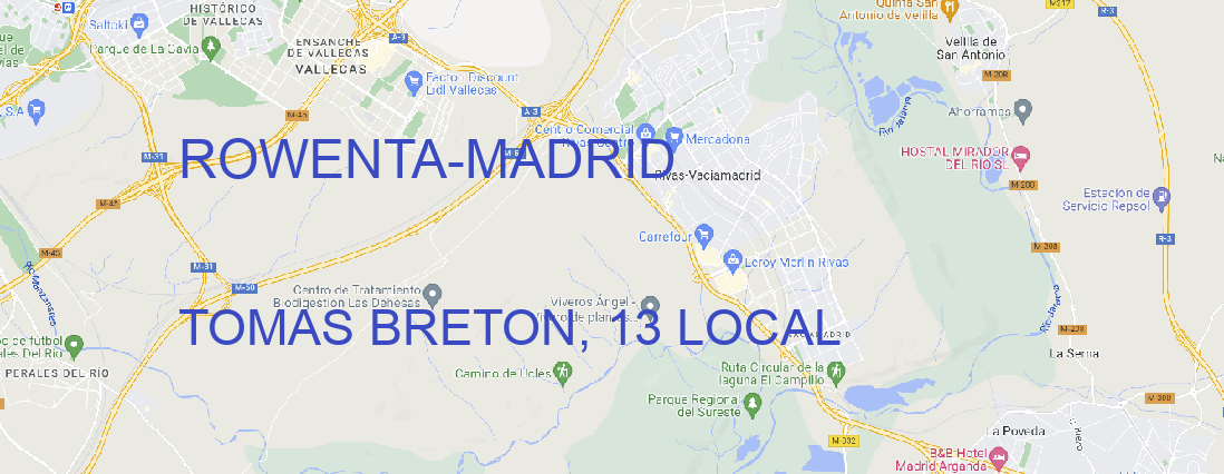 Oficina ROWENTA MADRID