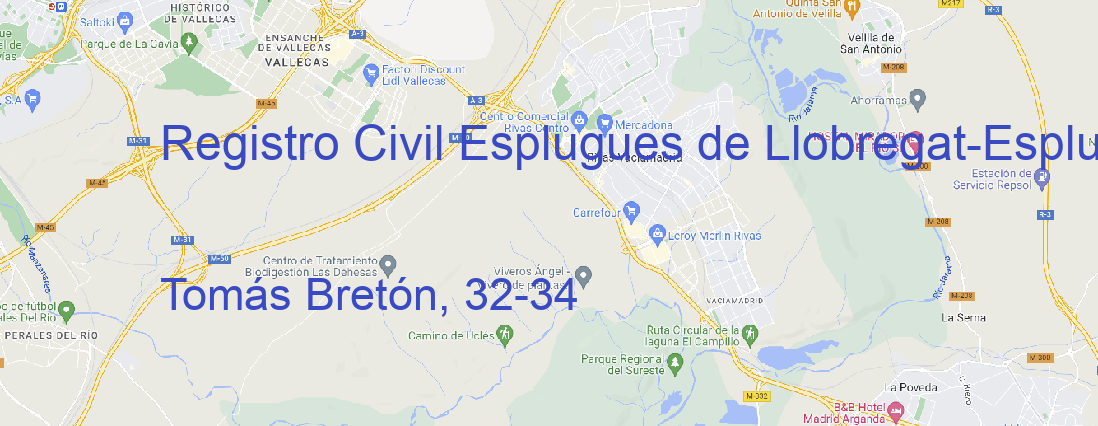 Oficina Registro Civil Esplugues de Llobregat Esplugues de Llobregat