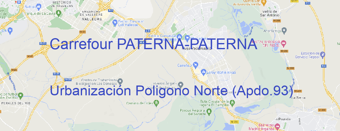 Tienda Carrefour PATERNA PATERNA
