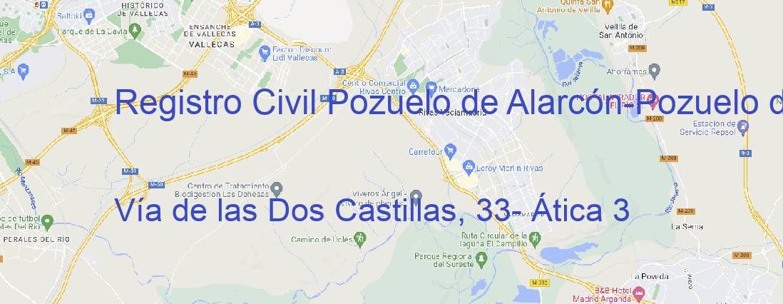 Oficina Registro Civil Pozuelo de Alarcón Pozuelo de Alarcón