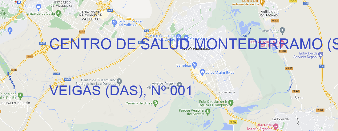 Oficina CENTRO DE SALUD MONTEDERRAMO (SAN COSME) Montederramo