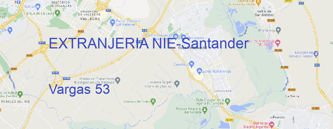 Oficina EXTRANJERIA NIE Santander