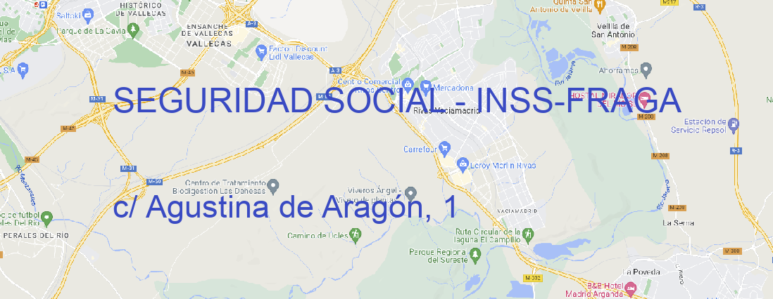 Oficina SEGURIDAD SOCIAL - INSS FRAGA