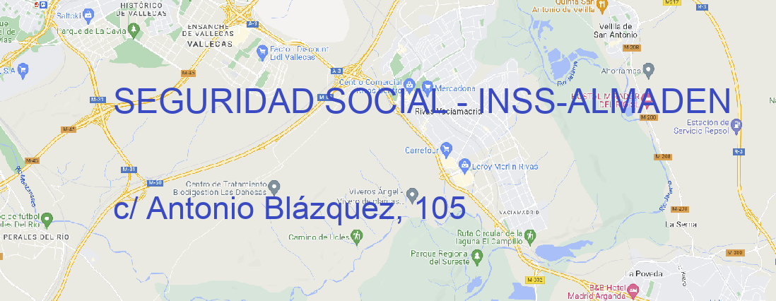 Oficina SEGURIDAD SOCIAL - INSS ALMADEN