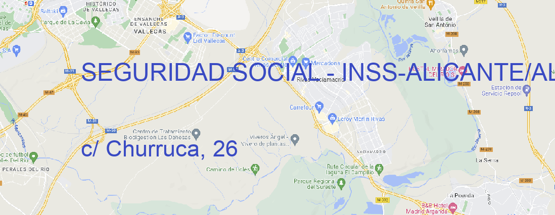 Oficina SEGURIDAD SOCIAL - INSS ALICANTE/ALACANT