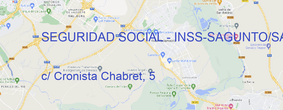 Oficina SEGURIDAD SOCIAL - INSS SAGUNTO/SAGUNT