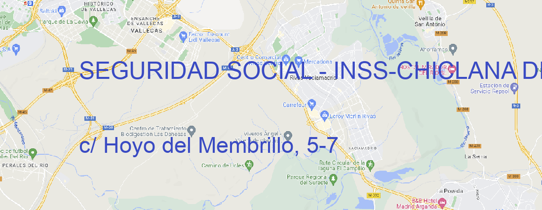 Oficina SEGURIDAD SOCIAL - INSS CHICLANA DE LA FRONTERA