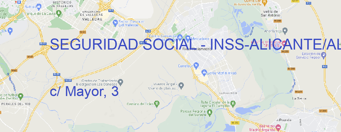 Oficina SEGURIDAD SOCIAL - INSS ALICANTE/ALACANT
