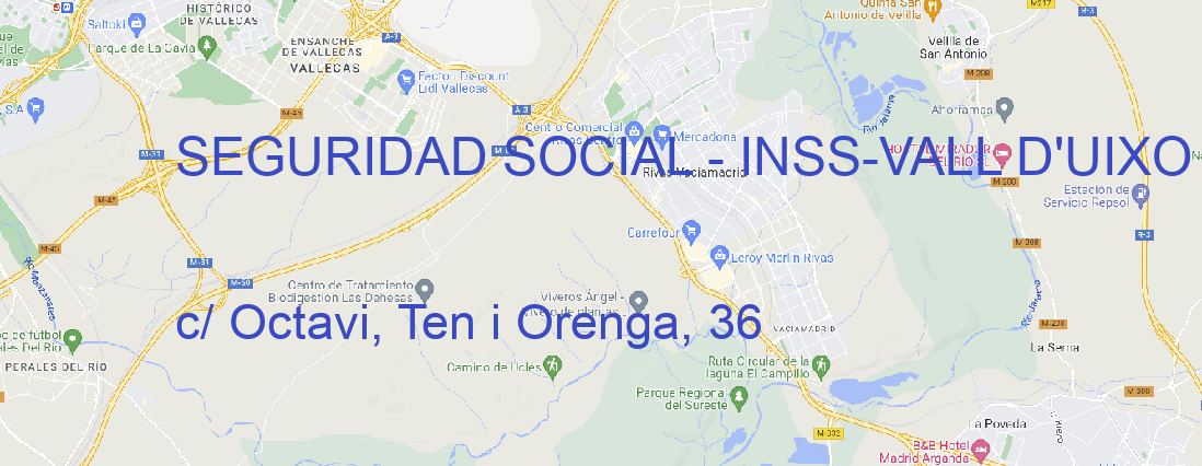 Oficina SEGURIDAD SOCIAL - INSS VALL D'UIXO (LA)