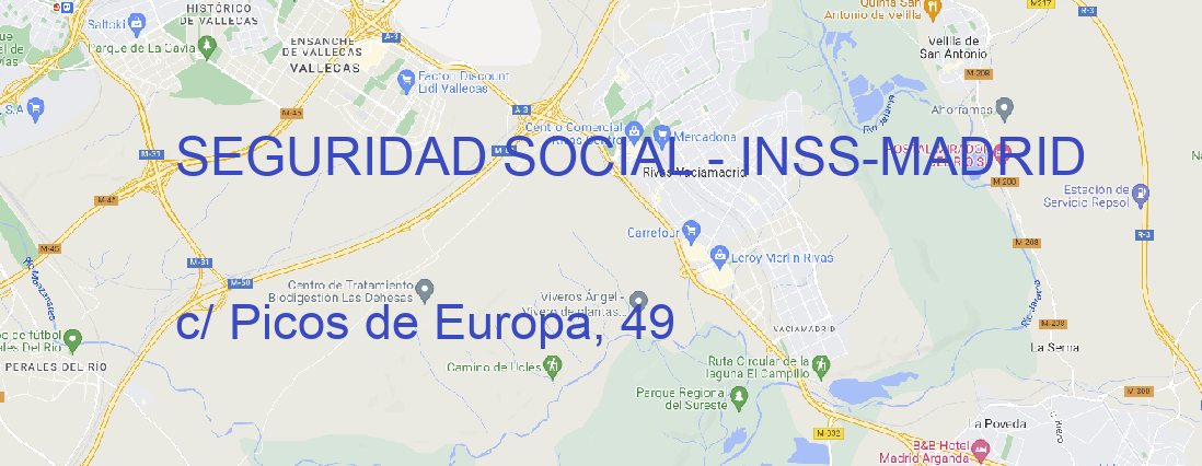 Oficina SEGURIDAD SOCIAL - INSS MADRID