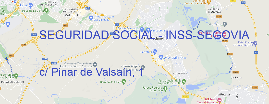 Oficina SEGURIDAD SOCIAL - INSS SEGOVIA