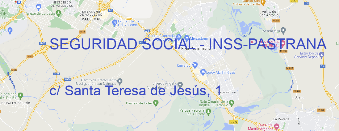 Oficina SEGURIDAD SOCIAL - INSS PASTRANA