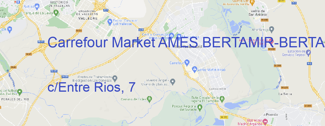 Tienda Carrefour Market AMES BERTAMIR BERTAMIRANS