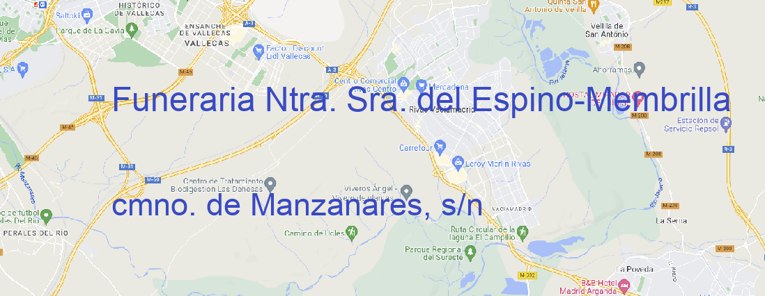 Tienda Funeraria Ntra. Sra. del Espino Membrilla