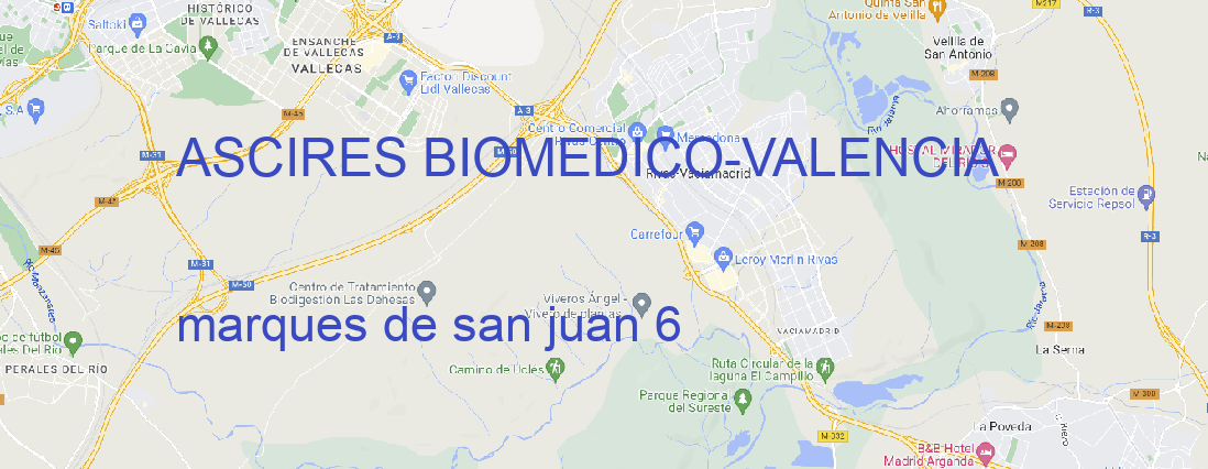 Oficina ASCIRES BIOMEDICO VALENCIA